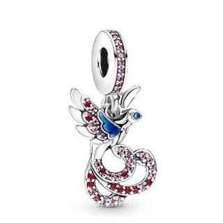 Hàng giao ngay mặt dây chuyền phượng hoàng panjia bùa hộ mệnh mắt hoàn toàn tự làm dây hạt hợp kim trang trí khoan dầu Phụ Kiện Vòng tay