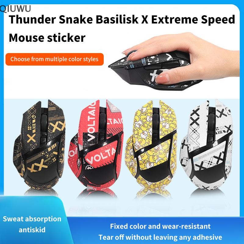 Miếng Dán Chuột QIUWU Cho Basilisk V2 / V3 Viper Ultimate Viper DeathAdder V2 Viper Mouse Miếng Dán Chống Trơn Trượt.