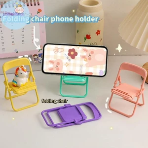 Pufangbliss Hình Ghế Điện Thoại Di Động Di Động Dễ Thương Nhiều Màu Sắc Có Thể Điều Chỉnh Ghế Gấp Lười Điện Thoại Để Bàn Giá Đỡ Cho Điện Thoại Di Động VN