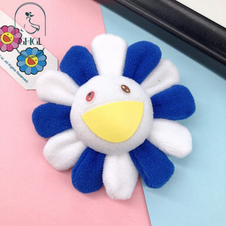 Ghgl❤️Chất Lượng Cao Nhật Bản Takashi Murakami Hoa Hướng Dương Thổ Cẩm Nam Nữ Cặp Đôi Pin Huy Hiệu Bảy Màu Túi Mặt Dây Chuyền Phụ Kiện