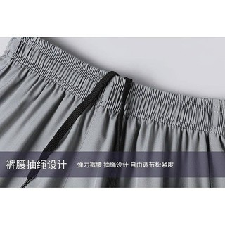 Fitness Clothes Men's Running Sports Suit Professional Ice Silk Summer Short Sleeve Shorts Special Equipment Quick Dry Training Jsdr