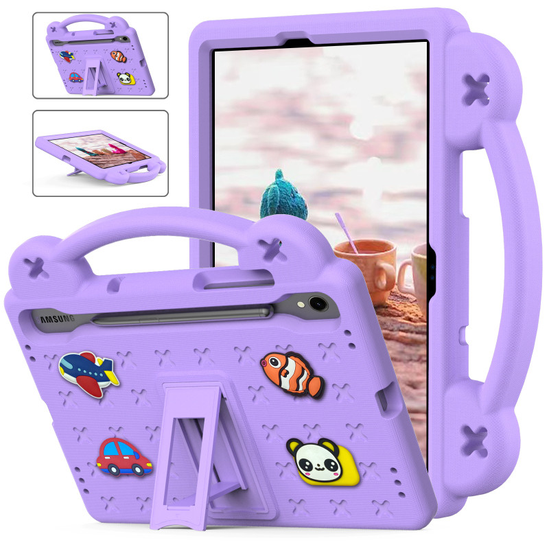 Ốp lưng họa tiết gấu mềm EVA cho Samsung Galaxy Tab S7 S8 S7 + S8 + S7 FE T736B S9 FE S9FE S10FE S9 + S9FE + S10 +