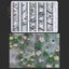 Khuôn làm móng cong 3D Flowers Series Lily Of The Valley Hoa sen Diy Mẫu móng tay trong suốt cao Khuôn làm móng Trang trí nghệ thuật {VN}