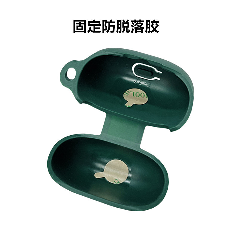 Dành Cho Baseus BP1 Pro Tai Nghe Ốp Lưng Silicon Tai Nghe Mềm Tay Chống Sốc Chống Thấm Nước Bảo Vệ Tai Nghe Có Nhẫn
