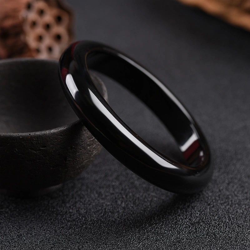 Vòng tay nam nữ tinh tế đa kích thước obsidian tự nhiên