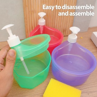 Hộp đựng chất lỏng làm sạch bằng nhựa 2 trong 1 chất lượng cao - Khay xốp gia dụng thực tế phong cách đơn giản