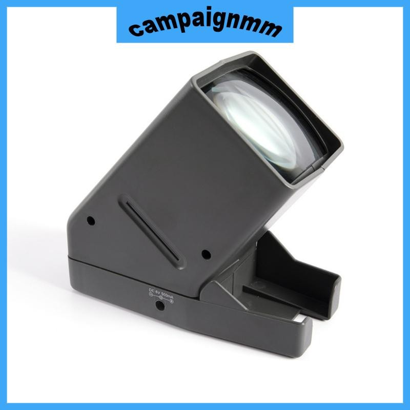 35mm Slide and Film Viewer 3X Magnification LED Lighted Viewing for 35mm Slides