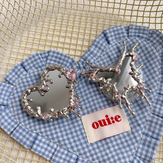 1 Giá đỡ điện thoại gương hình trái tim hình con bướm thả nước - Giá đỡ kim loại có thể điều chỉnh để giữ an toàn, Trang trí gia đình & văn phòng thanh lịch, Thiết kế bền bỉ