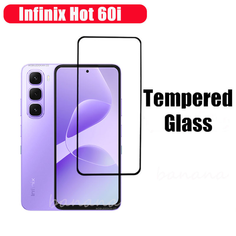 Kính cường lực 3 TRONG 1 Infinix Hot 60i cho Infinix Hot 60 Pro Hot 50i 50 Pro Smart 10 9 HD Smart 10 Plus X6725 X6531 Kính bảo vệ màn hình toàn diện + Phim ống kính máy ảnh + Phim mặt sau