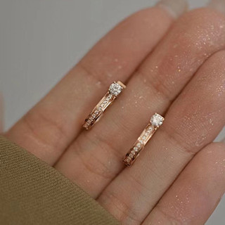 Bông Tai Zircon Bạc S925 Phong Cách Simpel, Perfect Quà Tặng Nữ