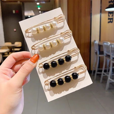 Thời Trang 4 Quần Có Thể Điều Chỉnh Eo Trâm Cài Kẹp An Toàn Chống Trơn Trượt Và Giảm Béo Pin Cho Quần Jean Và Váy