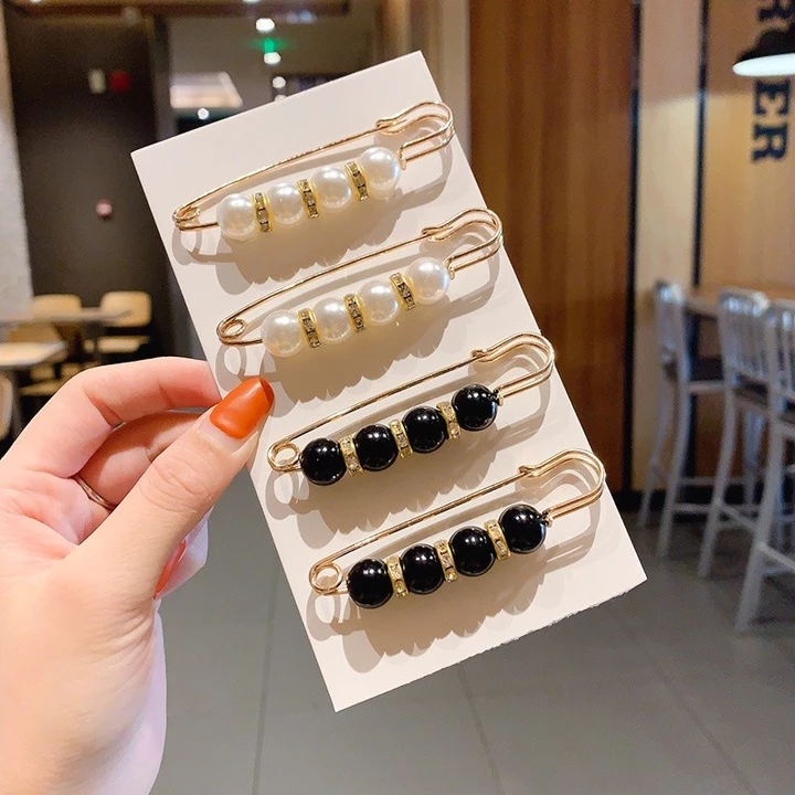 Thời Trang 4 Quần Có Thể Điều Chỉnh Eo Trâm Cài Kẹp An Toàn Chống Trơn Trượt Và Giảm Béo Pin Cho Quần Jean Và Váy