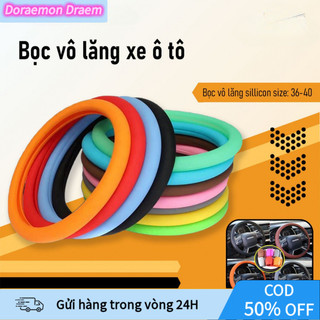 [COD] Bọc Vô Lăng Ô Tô Silicon Chống Trượt – Thiết Kế Mỏng Gọn, Độ Bám Tốt, Tăng Ma Sát Khi Lái Xe An Toàn