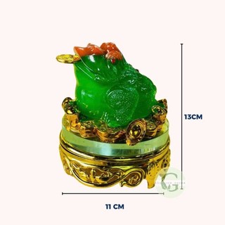 (CÓ KHAI QUANG) Cóc Ngậm Tiền Thiềm Thừ - Tỳ Hưu Phong Thủy