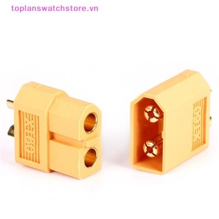 Toplanswatchstore 1 / 5 / 10 Cặp XT60 Nam Nữ Đầu Nối Đạn Phích Cắm Cho RC Lipo Pin Hot VN