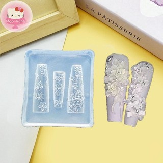 Moonlights 3D Sao Biển Hoa Khuôn Làm Móng Tay DIY Móng Tay Nghệ Thuật Trang Trí Trong Suốt Mẫu Móng Tay Dụng Cụ Thiết Kế Làm Móng Tay EN