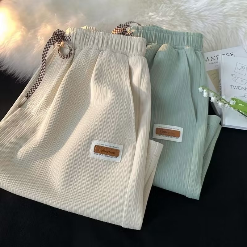 Quần short thể thao nam mùa hè mỏng nhẹ thoáng mát phong cách Hàn Quốc, quần bóng rổ rộng thun lạnh co giãn, quần 5 phân休闲裤