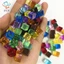 50 Cái / bộ Khối Lập Phương Trong Suốt 8 Mm Pha Lê Nhiều Màu Sắc Góc Vuông Trong Suốt Xúc xắc Cờ Vua Mảnh Góc Phải Cho Trò Chơi Board VN