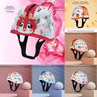 ELBBKG 1 Mũ An Toàn Cho Bé Đi Bộ Học Tập Đi Có Thể Điều Chỉnh Thoáng Khí Bảo Vệ Chống Rơi Trẻ Sơ Sinh Mũ Bảo Vệ Mới