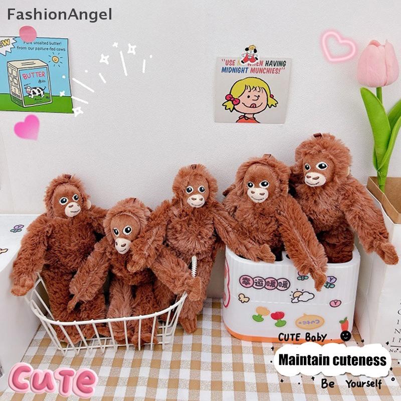 FashionAngel 1 Búp Bê Nhồi Bông Mềm Sang Trọng Đáng Yêu Gorilla đười ươi Khỉ Động Vật Dễ Thương Mặt Dây Chuyền Chìa Khóa Cô Gái Bé Trai Sinh Nhật Quà Tặng Giáng Sinh VN