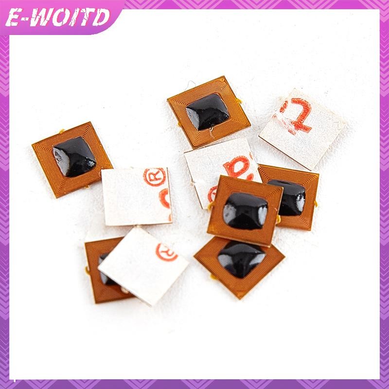 E-woitd 5 Miếng Dán Thẻ RFID 5 * 5mm Có Thể Lập Trình Micro FPC NFC Ntag213 Phạm Vi Đọc 1 Mm HNVN
