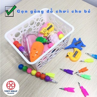 Khay Nhựa Chữ Nhật, Rổ Nhựa Việt Nhật Đa Năng Đựng Tài Liệu, Đồ Dùng Văn Phòng - Việt Nhật Plastic HN