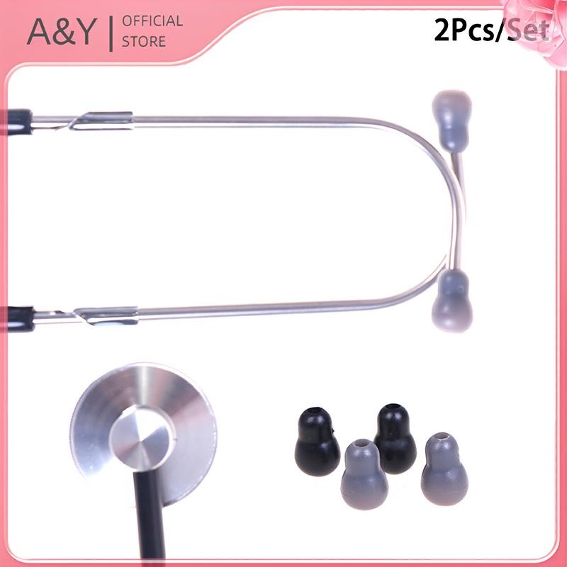 A & Y 2 × Nút tai silicon mềm thay thế Tai nghe cho ống nghe Littmann.