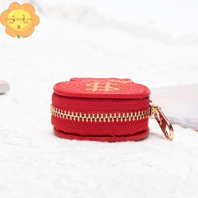 VASTJI 1 Mảnh Quần Áo Thời Trang Phụ Kiện Túi Đựng Tiền Gấu Trúc Hoạt Hình Cá Tính Sáng Tạo Túi Da Móc Khóa Mặt Dây Chuyền Quà Tặng Sinh Nhật VN