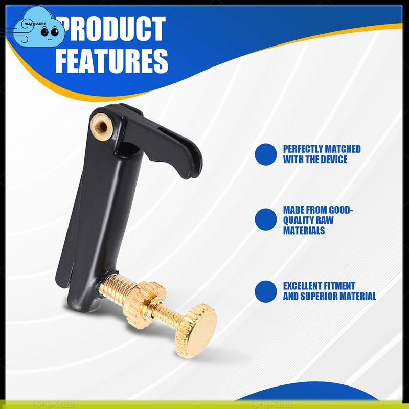 4 Chiếc Violin Fine Tuner Điều Chỉnh Với Đồng Mạ Vít Cho 3 / 4 4 / 4 Kích Thước Đàn Violin Phụ Kiện