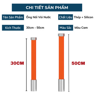 【COD】Ống nối dài vòi nước xoay mọi hướng 360°, chất liệu mềm dẻo, tăng áp, phù hợp bồn rửa chén, bồn rửa tay gia đình