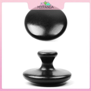 MYPANDA 1 Hình Nấm Đá Massage Mặt Mịn Đá Lava Basalt Đá Nóng Cho Spa Massage Dụng Cụ.