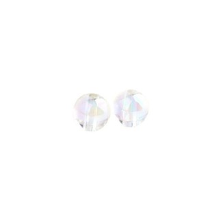 Phụ Kiện Trang Sức DIY Handmade Hạt Acrylic Tròn Hình Nàng Tiên Cá - Bông Tai Cute