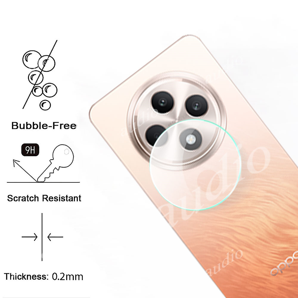 3d Trong Suốt Camera Bảo Vệ Kính Dành Cho Oppo Reno 12F 12Pro 12 F Pro 5G 4G 2024 Ốp điện thoại Bảo Vệ Ống Kính Cho Oppo Reno12 Reno12F Reno12Pro 5G 4G Ống Kính Bỏ Túi Phim Kính Mỏng