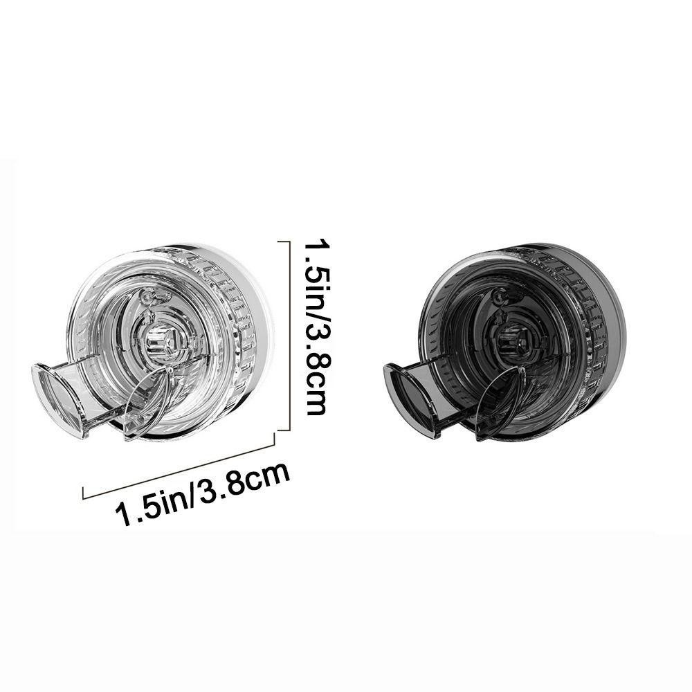 Giá đỡ bàn chải đánh răng điện LACYES, Móc lưu trữ bàn chải đánh răng treo tường có thể tháo rời, Móc cắm có thể tái sử dụng không lỗ bằng nhựa tiện lợi cho gia đình