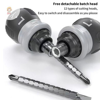 TWE 1 Bộ 26 Trong 1 Bộ Tua Vít Ratchet Từ Kép Đa Năng Lô Kính Thiên Văn Tiết Kiệm Nhân Công Tua Vít Tay Dụng Cụ VN