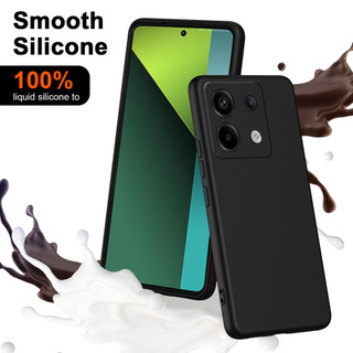 Dành Cho Redmi Note 13 Pro 5G Ốp Lưng Silicon Lỏng Nâng Cấp Có Cạnh Vuông Bảo Vệ Camera Mềm Chống Trầy Xước Lớp Lót Microfiber Chống Sốc Mỏng Vỏ