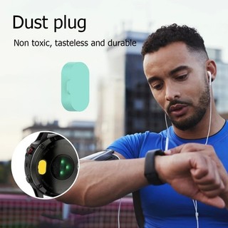 10 Chiếc Đồng Hồ Cổng Sạc Chống Bụi Cắm Nắp Bảo Vệ Cho Garmin Forerunner 165 245 255 265 / 935 945 965 / Venu 3 3s SQ 2 / Vivoactive 3 4 5