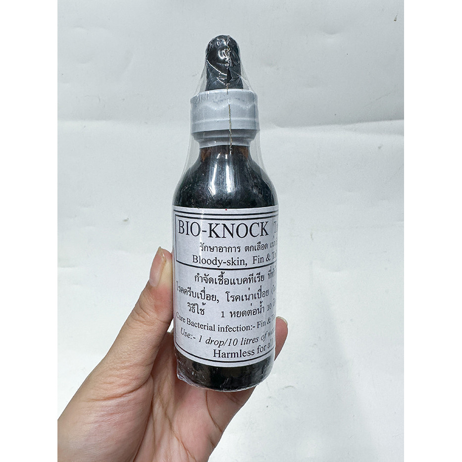 Bio Knock 3 (Chai 60ml) Tiêu Diệt Thối Thân, Lỡ Loét Cho Cá Cảnh