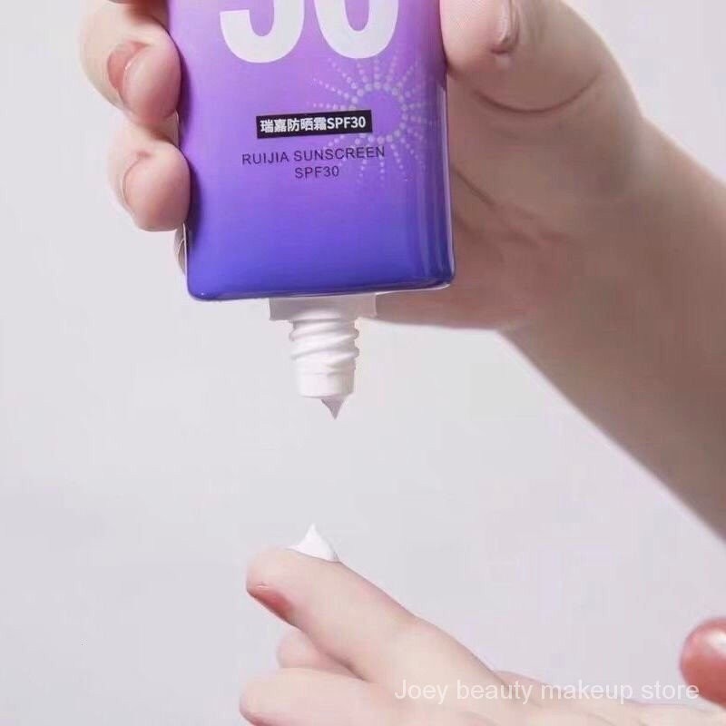 SHEZI Sunscreen Cream Base 2 In 1 Facial Anti-Ultraviolet Student SPF30 PUCG Face Sunscreen Sun Care SVD4