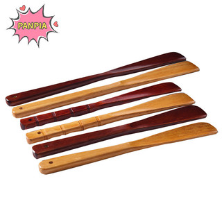 Pnpia 1Pc 16 / 32cm Gỗ Chắc Chắn Shoehorn Giày Sừng Nâng Giày Boutique