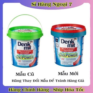 [DATE MỚI NHẤT] Bột giặt tẩy trắng quần áo Denkmit Oxi Power 750gr tẩy mạnh vết ố bẩn cứng đầu của Đức