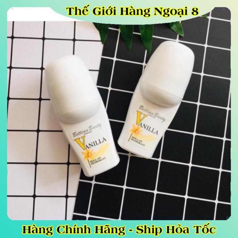 [auth] Lăn Khử Mùi Hương Nước Hoa Vanilla Bettina Barty Cho Nữ 50ml Của Đức [Hot]