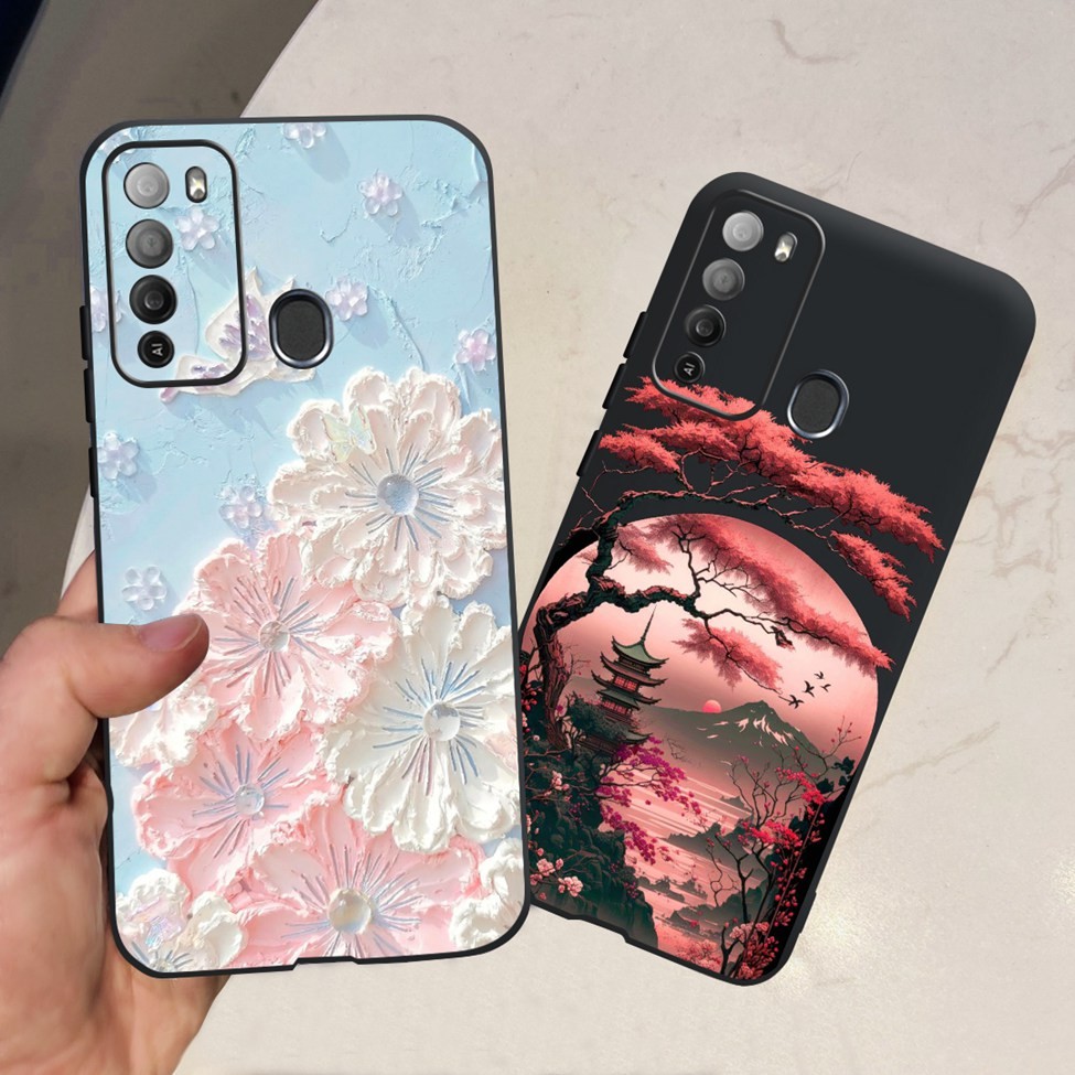 Ốp lưng ITEL Vision 2 S16Pro Thẩm mỹ Gấu trúc dễ thương Vỏ Silicon mỏng màu đen Vỏ điện thoại ITEL S16 Pro