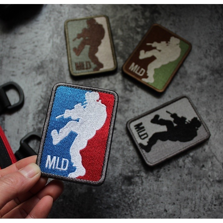 Patch chiến thuật MLD đột nhập_đạp cửa xông vào _retro