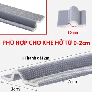 dán chân cửa dải niêm phong, chặn khe cửa ngăn gió , cách nhiệt, cách âm, chống côn trùng, bụi bẩn SUNND