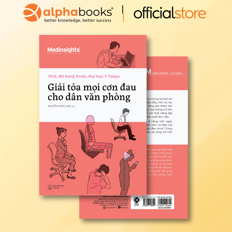 Sách - Giải Tỏa Mọi Cơn Đau Cho Dân Văn Phòng (Medinsights)