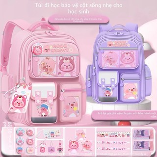 Balo Loopy cho bé gái - Cặp đi học nhẹ, dung tích lớn, thiết kế dễ thương