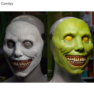 Ndy Mặt nạ Halloween rùng rợn Quỷ Cười Mặt nạ kinh dị Ác Cosplay Đạo cụ N