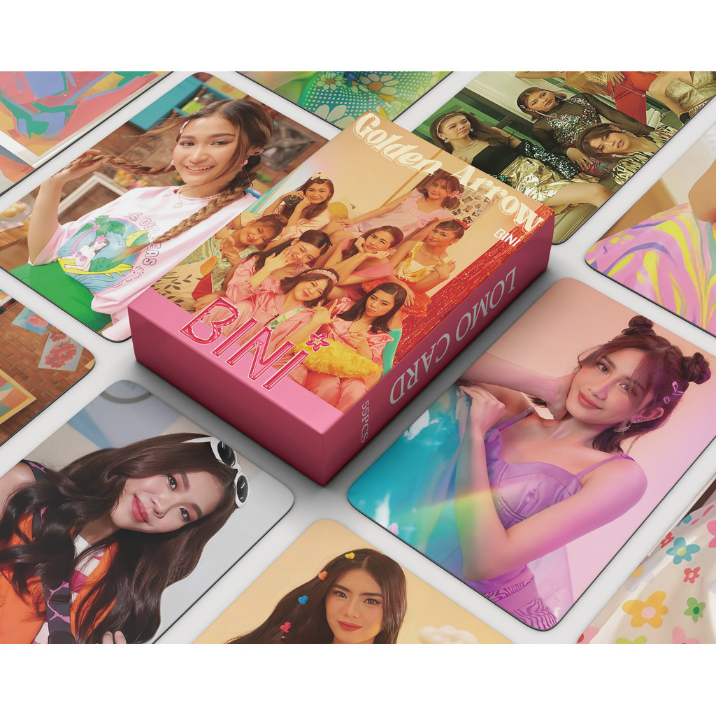 30-124 chiếc BINI SB19 Photocard PANTROPIKO CHERRY TRÊN Laser ba chiều KATSEYE Lomo Cards Aiah Colet Maloi Gwen Stcey Mikha Jhoanna Sheena Dán Bưu thiếp ba chiều