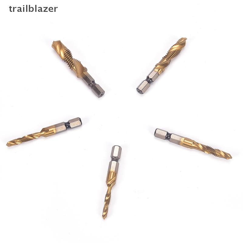 Trailblazer M3-M10 Chuôi Lục Giác Mạ Titan HSS Tay Vít Chủ Đề Hệ Thống Tập Mũi Khoan Mới